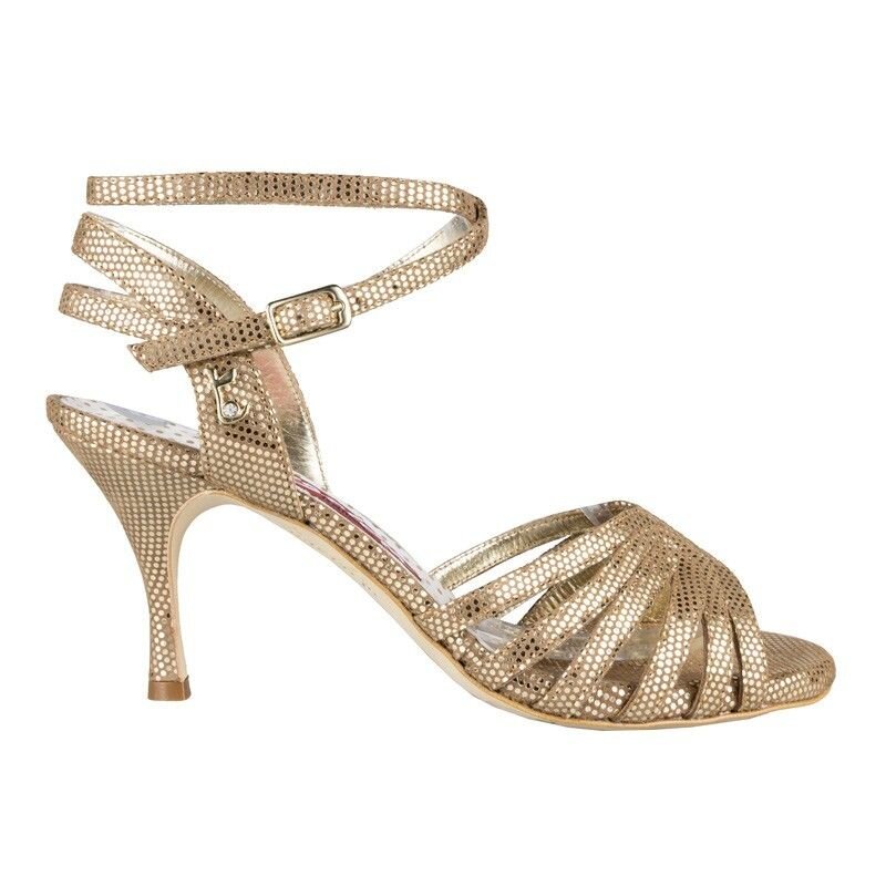 Tangolera Alice Bronzo CL — side view © wearandmore.store