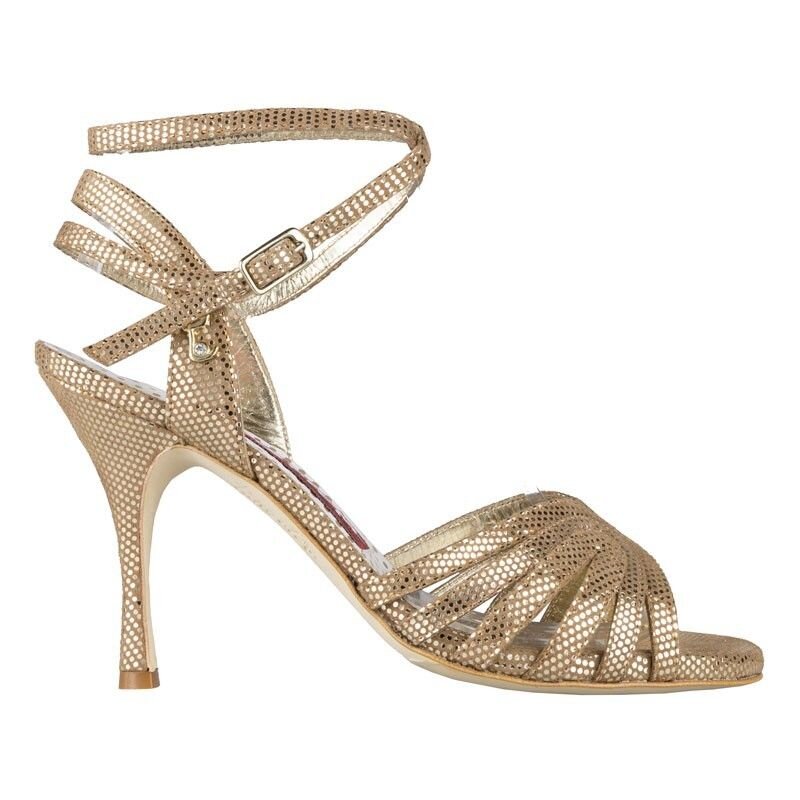 Tangolera Alice Bronzo CL — side view © wearandmore.store