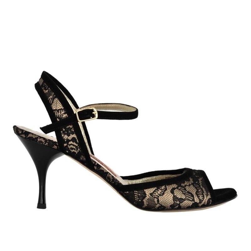 Anita Pizzo Nero Nudo — 6 cm Heel