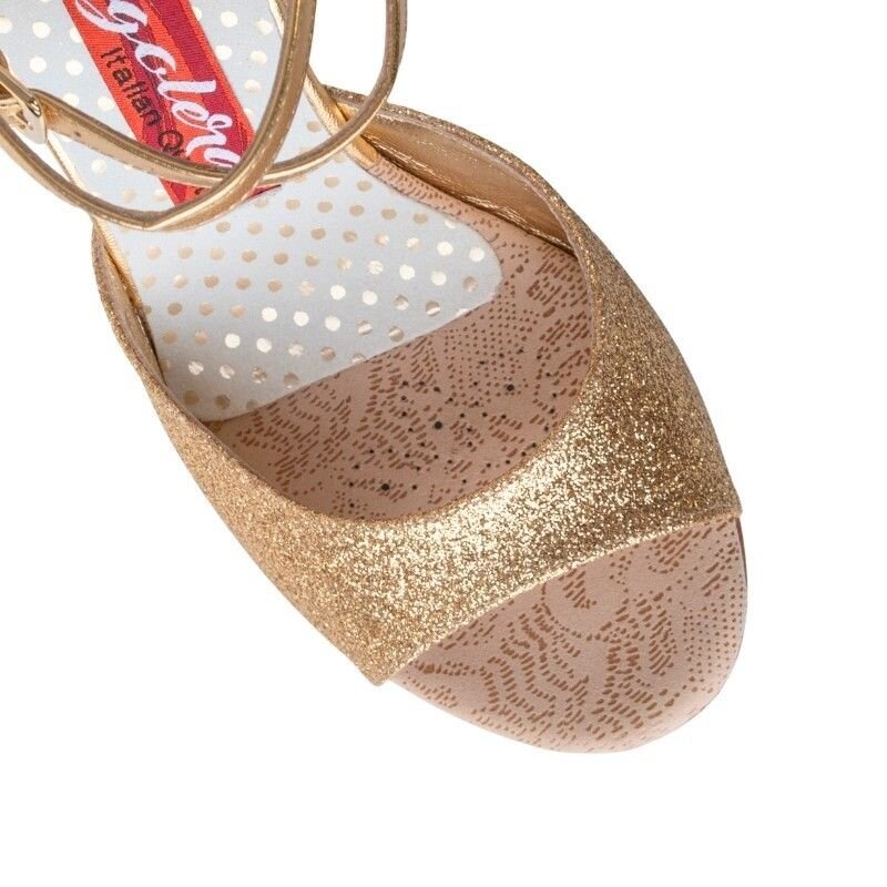 Anita Oro Glitter — 7 cm Heel