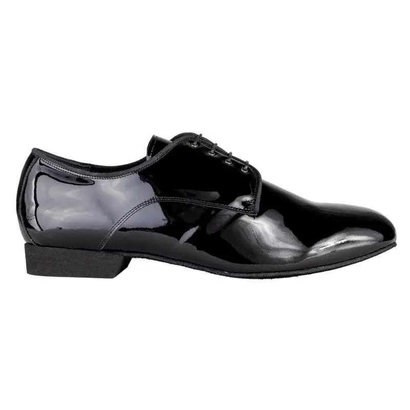 Tangolera Samuel Vernice Nero — Seitenansicht © wearandmore.store