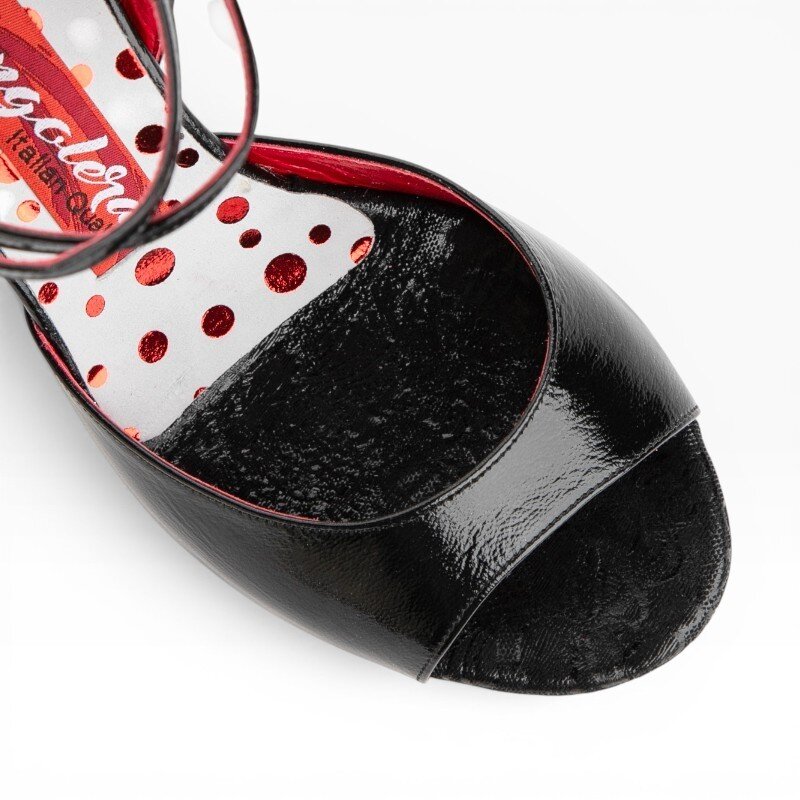 Diana Nero Vernice Soft CL — 7 cm Heel